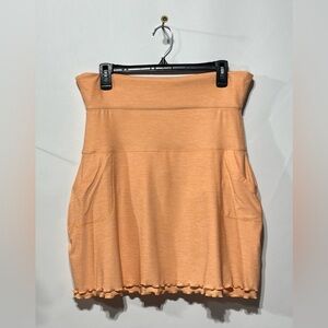 Peter Millar Apricot High Waist Performance Skirt Size‎ XL